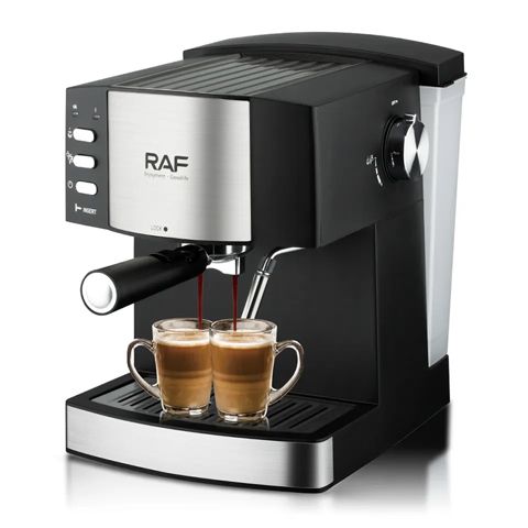RAF Professional 1.5L Espresso Qəhvə Dəmləyən Maşın Müasir Elelektrikli Paslanmayan Polad Kofe Maşını R.113 — Kitchen appliances