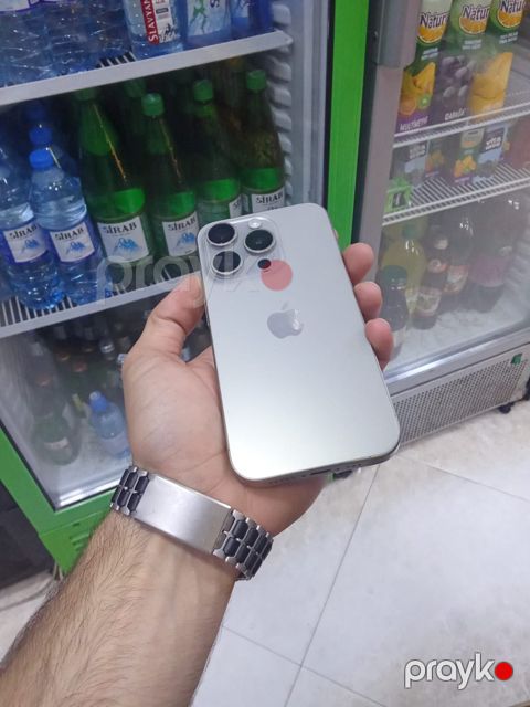 Apple iPhone 15 Pro White Titanium 128GB/8GB — Bakı
