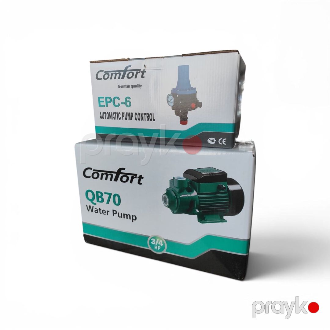 Su nasosu Comfort QB70 + Hidrofor dəsti — Mallar, Bakı (2)