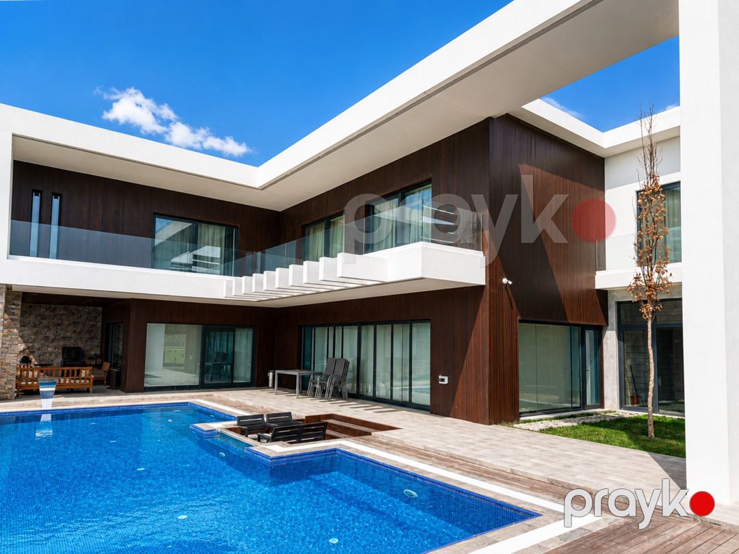 Satılır 5 otaqlı həyət evi/bağ evi 370 m² — Ev, villa, Bakı (2)