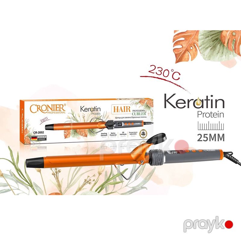 Cronier CR-2052 Elektrikli Saç Buran Fen Maşa Havalı Buruq Saçlar Buruq Feni — Fən, Bakı (4)