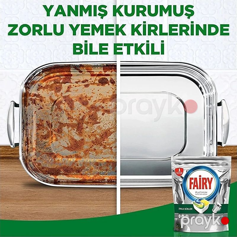 50 Ədəd Fairy Platinum Qabyuyan 50li Yuyucu Tablet Limon Qoxulu Yuyucu Tablet — Mallar, Bakı (6)