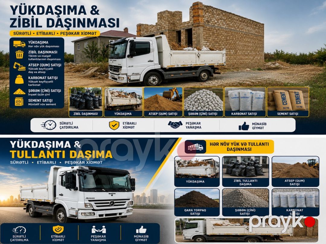 Tullantıların daşınması — Logistika, Bakı (3)