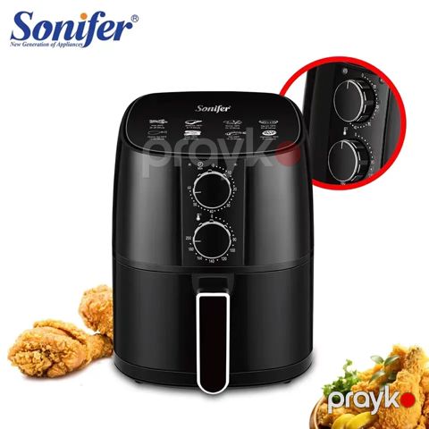 Sonifer SF-1011 Çoxfunksiyalı Elektrikli Qızardıcı Hava Fritöz Airfryer 1400W — Bakı