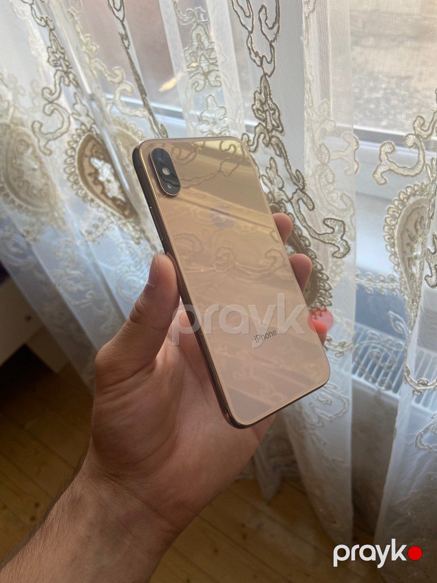 Apple iPhone XS Gold 64GB/4GB — Smartfonlar, Sumqayıt (2)
