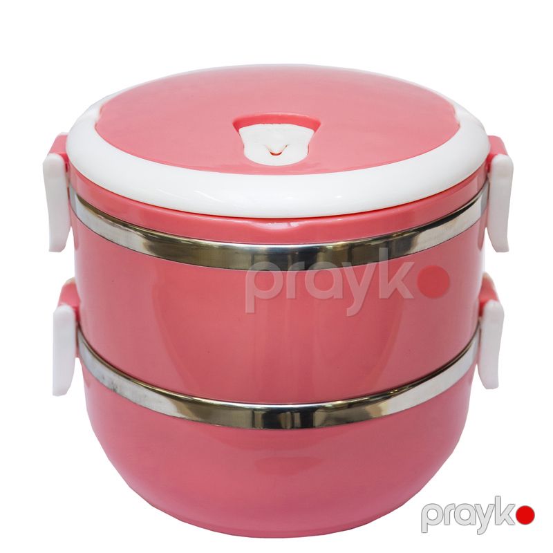 Launch Box HCL-2 Yemək Saxlama Qabı Paslanmaz Polad Material 2-li Set — Qablar və mətbəx əşyaları, Bakı (3)