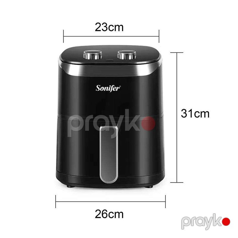 Sonifer SF-1009 Çoxfunksiyalı Qızardıcı Hava Fritöz 4.2L Tutumlu Airfryer 1400 W — Digər mətbəx texnikası, Bakı (4)