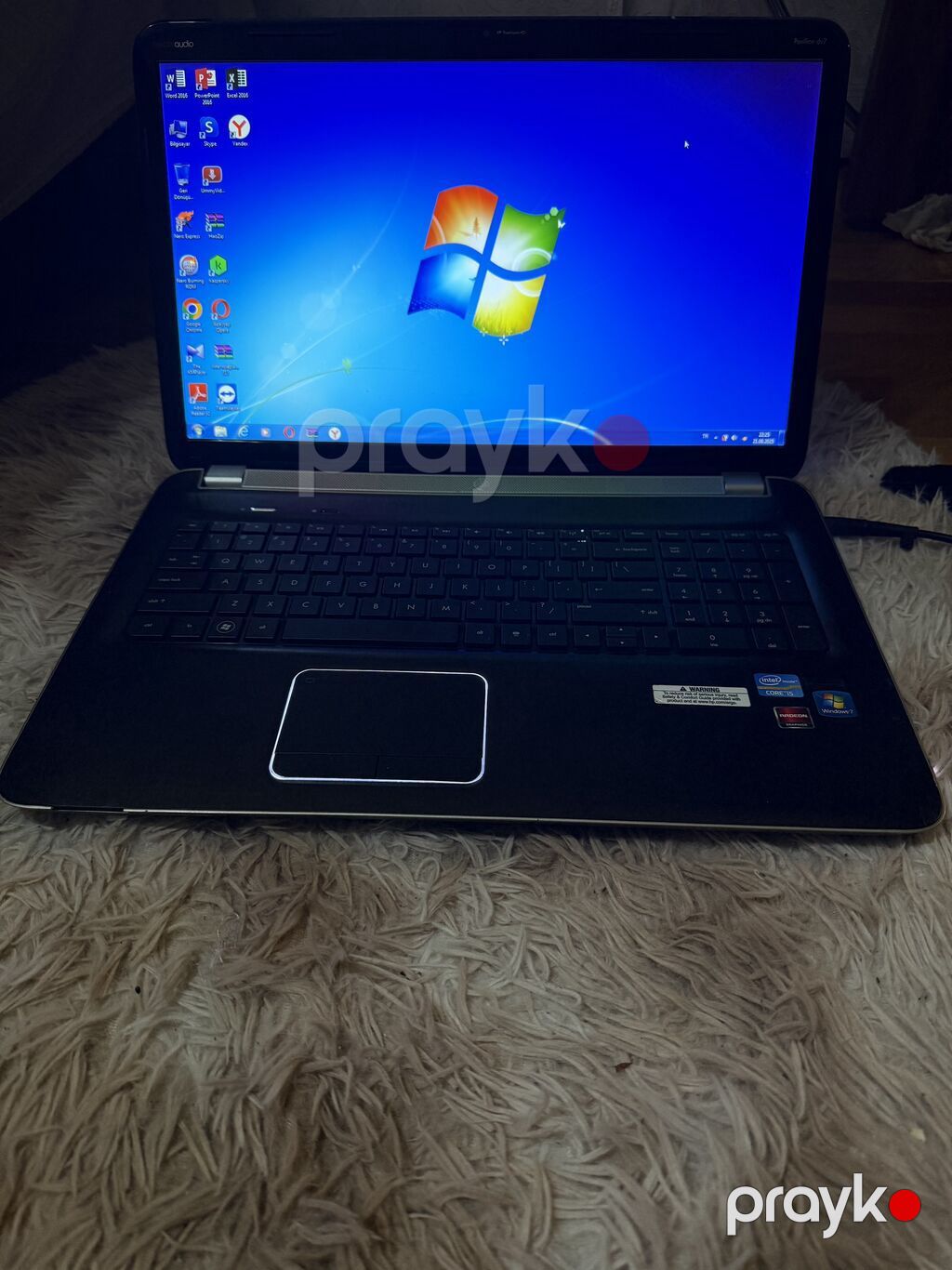 HP Pavilion dv6 series noutbuk - Ekran: 15.6" HD (1366x768), parlaq — HP, Masazır (4)