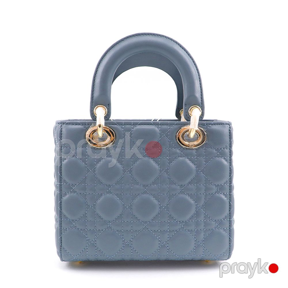 Göy Gradient Ombre Stili Christian Dior Dior Lady Qadın Çantası Mavi — Çantalar, çamadanlar, cüzdanlar, Bakı (3)