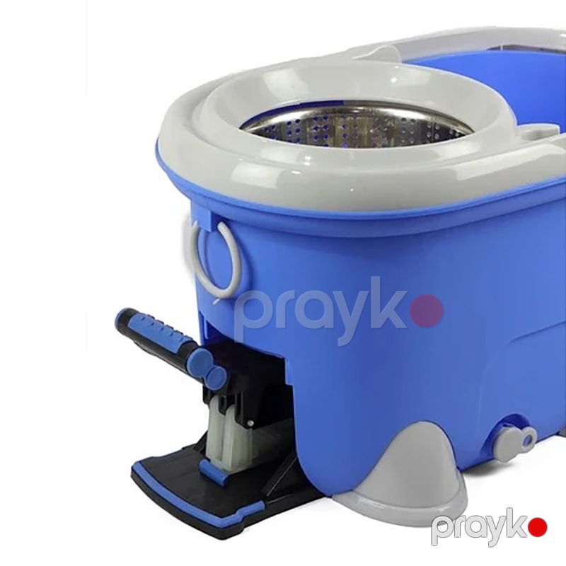 Muma X6 Tənzimlənən Mop Dəsti MK-1024-2 İstifadəsi Asan Pedallı Mor Döşəmə Təmizləyici — Mallar, Bakı (4)