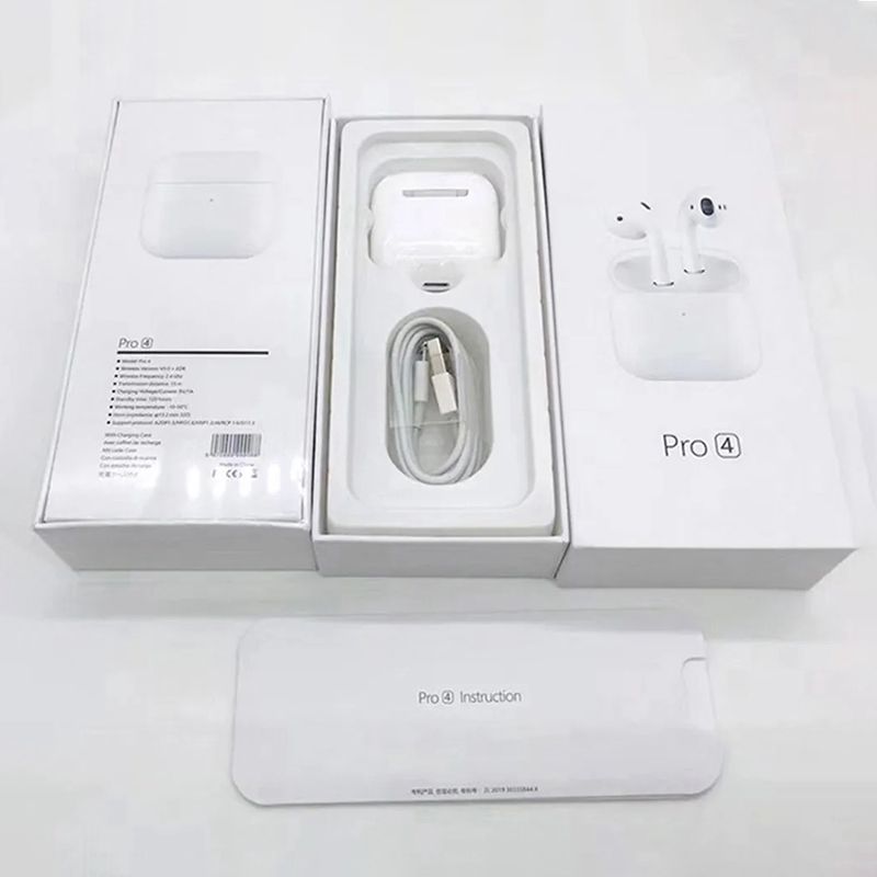 Airs Pods Simsiz Bluetooth Qulaqlıq TWS TWS Pro4 Bluetooth 5.0 Stereo Android IOS Üçün Uyğun Oyun Nauşniki — Telefonlar və qadjetlər, Bakı (8)