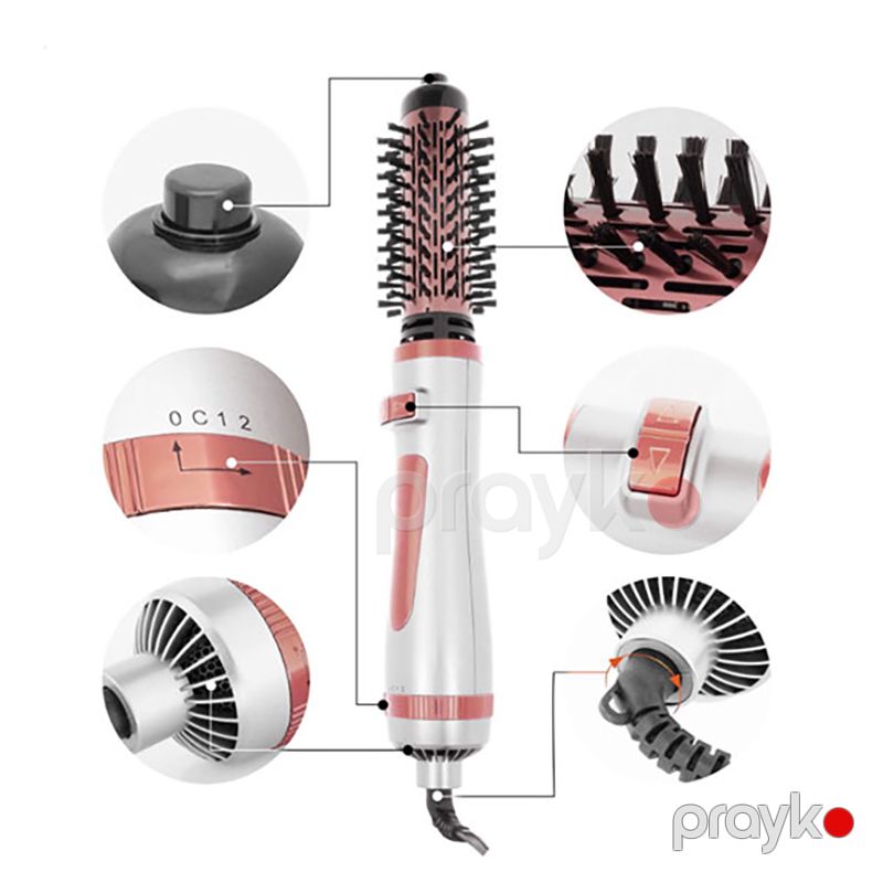 Cronıer CR-6866 Saç Şəkilləndirici Fen Saç Quruducu Fen Daraqlı Fen Hava Feni 800W — Fən, Bakı (5)