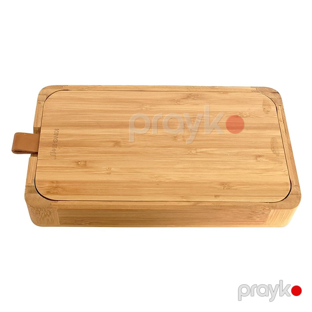 Orqanayzer bəzəklər üçün Prajo Home KH1695 24x14x3.5 sm, bambuk, qəhvəyi — Mallar, Bakı (2)
