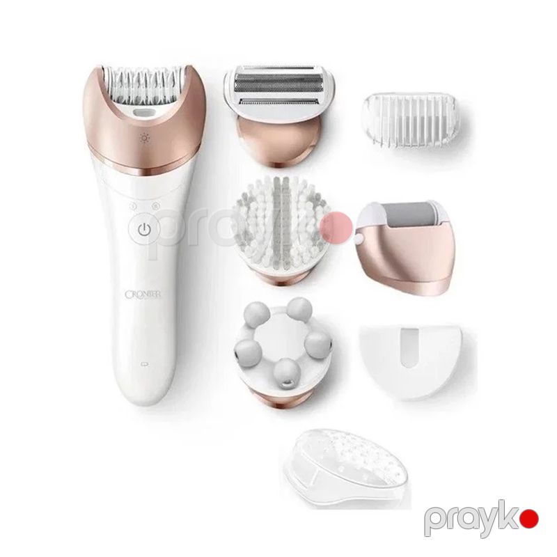 Cronier CR-8801 Çoxfunksiyalı Epilyator Üz Və Bədən Epilyatoru 2 Sürətli Epilyator — Usturalar, trimmerler və epilyatorlar, Bakı (4)
