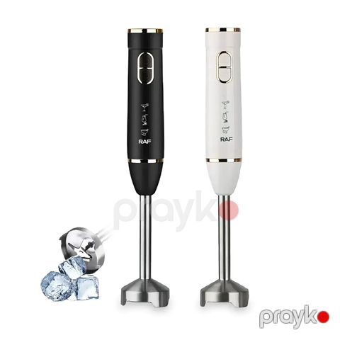 Buz Əzmə Funksiyasyla 2 sürətli RAF Əl Blenderi 800 Vt Səmərəli Portativ Mətbəx Blenderi RAF R.320B — Bakı
