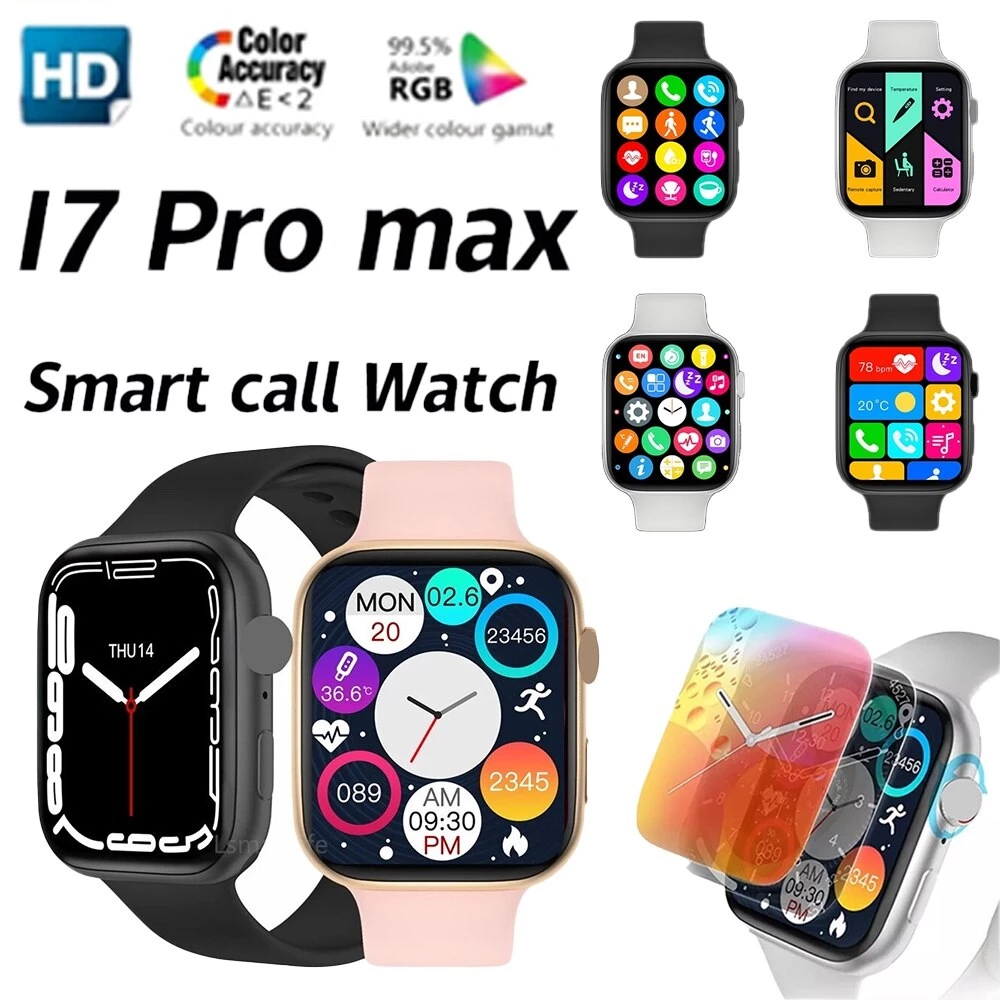 Smart Watch 7 Series ağıllı saatı - i7 Pro max seriyası, Bluetooth, 44 mm — Bakı