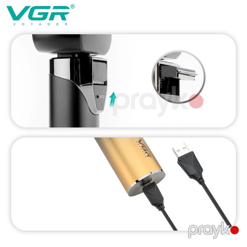 VGR Elektrikli Təraş Maşını Kişi Trimmeri Peşəkar Saqqal Qırxan Elektrikli Ülgüc Suya Davamlı Təraş Maşını Portativ Ülgüc — Usturalar, trimmerler və epilyatorlar, Bakı (5)