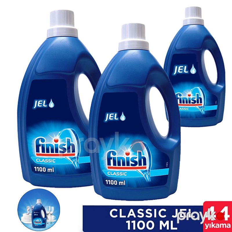 Finish Classic 1100 ml Jel Bulaşık Makinesi Deterjanı Finish Jel Classic 1100 Ml Bulaşık Makinesi Deterjanı — Mallar, Bakı (5)