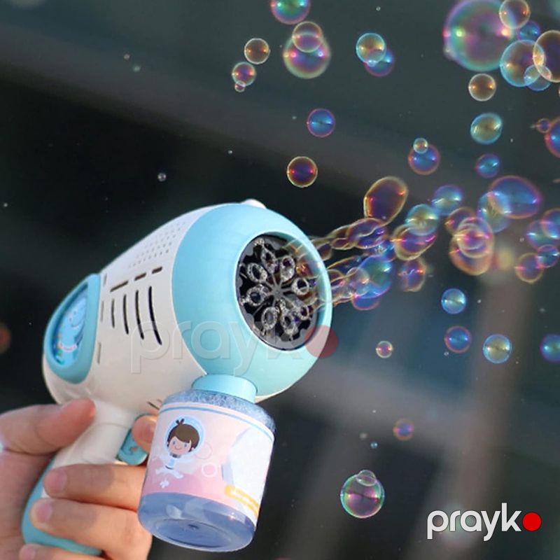 Populyar Bubble Gun Uşaqlar üçün Tam Avtomatik Su Tapançası Oyuncaq Silah Kiçik Baloncuk Silahı — İdman, hobi, istirahət, Bakı (5)