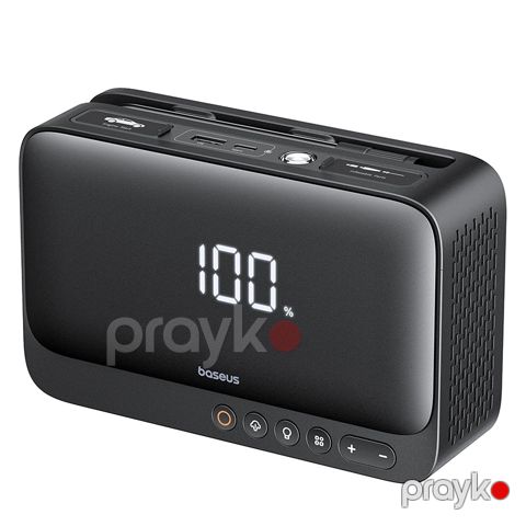 LED Displey 4-in-1 Powerbank Car Jump Starter Baseus Super Energy 600A Powerbank Avtomobil Hava Nasosu — Bakı