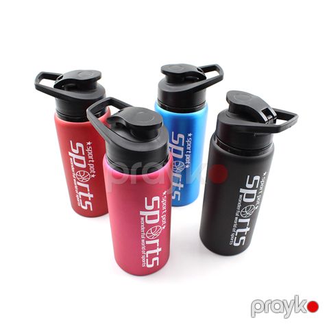 Su Qabı Sports Portativ Paslanmayan Polad Su Şüşəsi 500ml — Bakı
