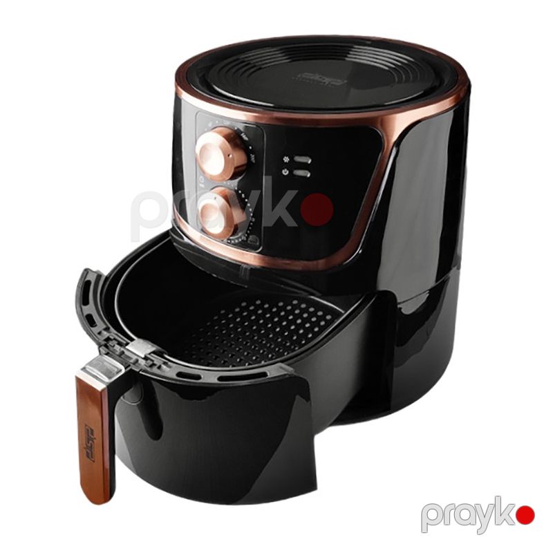 DSP Elektrikli Air Fryer 1800W Yapışmaz Yağsız Pişirmə Özəllikli Hava Fritözü 5.5L Avtomatik Termostat Nəzarəti 220-240V — Digər mətbəx texnikası, Bakı (6)