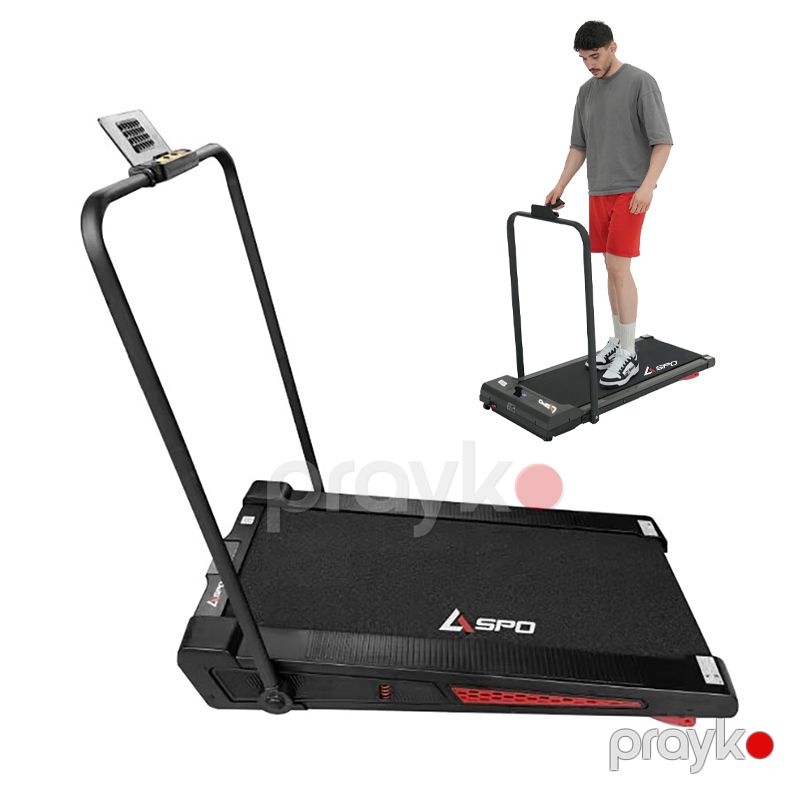 Xüsusi Dizaynda Aspo AS-3750 Qaçış Aparatı Portativ Yığıla Bilən Qatış Aparatı Mini Trenajor Treadmill 110kq — Fitness və simulyatorlar, Bakı (6)