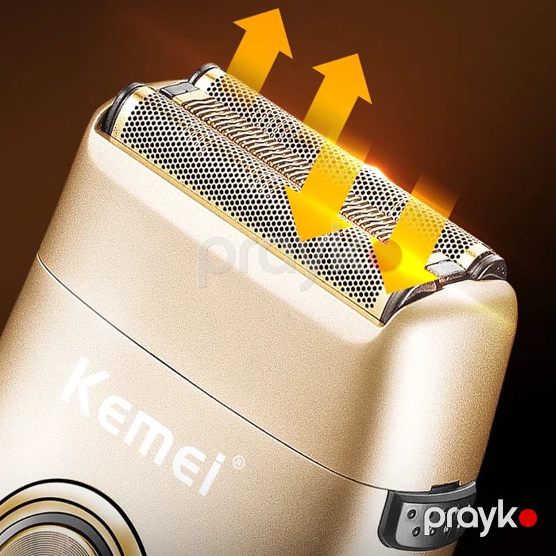 Kemei Elektrikli Suya Davamlı Təraş Maşını Trimmer 5W Gücə Malik Təraş Aparatı — Usturalar, trimmerler və epilyatorlar, Bakı (2)