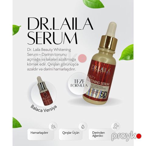 Dr. Laila Beauty Ağardıcı Serum 5D – 5 ml — Bakı