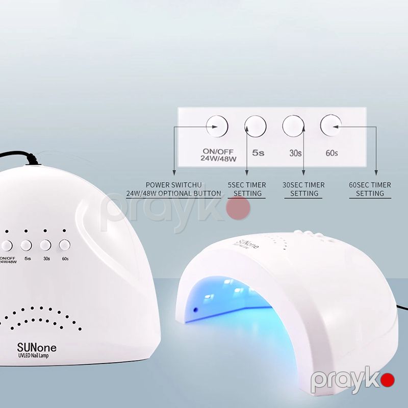 SUNone Gel Dırnaq Lakını Qurutmaq Üçün Peşəkar Lampa 48W — Gözəllik və səhiyyə, Bakı (4)