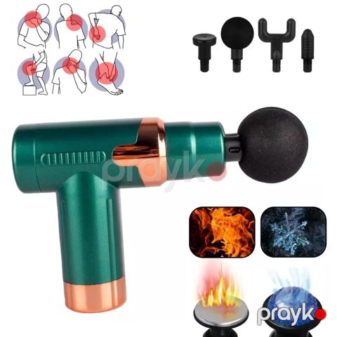 Massage gun Jy-760 Masaj Silahı İsti və Soyuq Müalicə üçün 6 Fərqli İntensivlik Səviyyəli Masaj Tapancası — Bakı