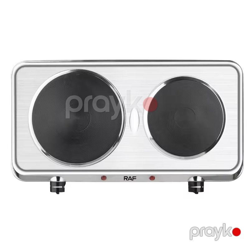 RAF R.8007B Elektrikli İki Ocaqlı Qızdırıcı Portativ Qızdırıcı Pilitə 2500W — Plitələr, Bakı (5)