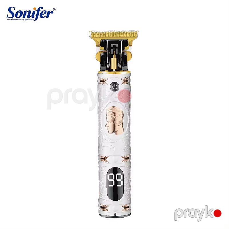 Sonifer SF-9606USB Simsiz Saç Kəsim Cihazı Saqqal Kəsici Elektrikli Peşəkar Saç Baxım Trimmeri — Usturalar, trimmerler və epilyatorlar, Bakı (2)