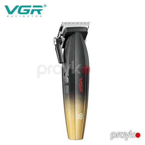 VGR V-003 Professional Kişilər Üçün Trimmer Elektrikli Saç Saqqal Təraş Maşını Ülgüc — Bakı