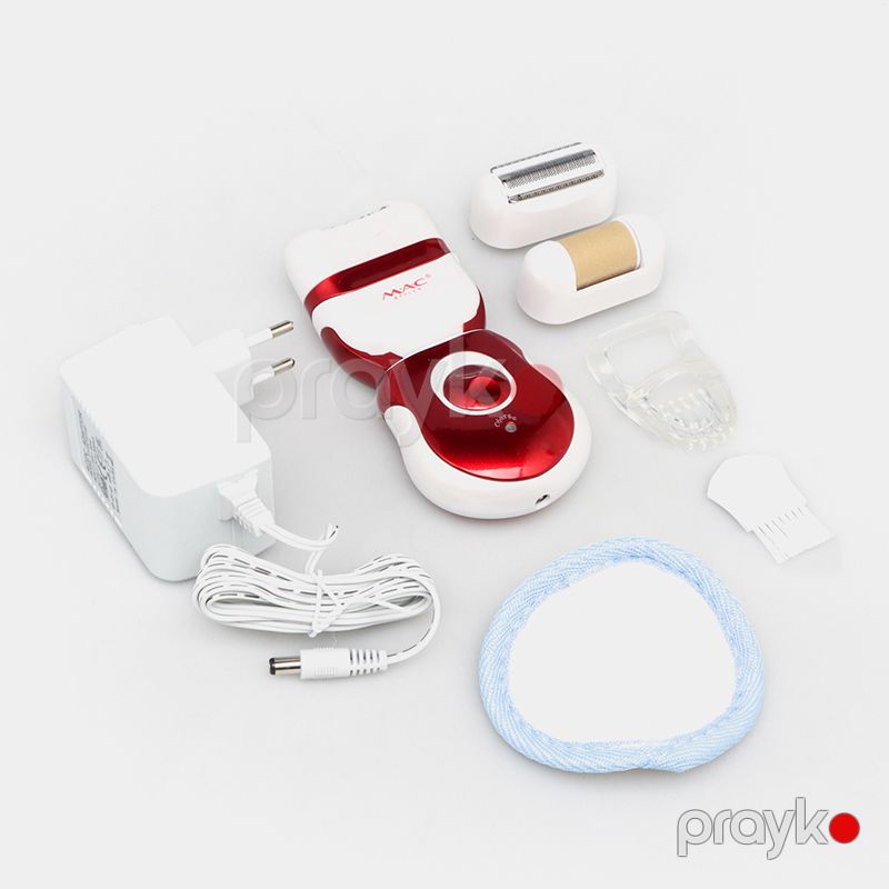 MAC Styler 3-ü 1-də Epilator MC-7700 Simsiz Bədən Epilatoru Qadınlar Üçün Dəst Epilyasiya Cihazı — Usturalar, trimmerler və epilyatorlar, Bakı (2)