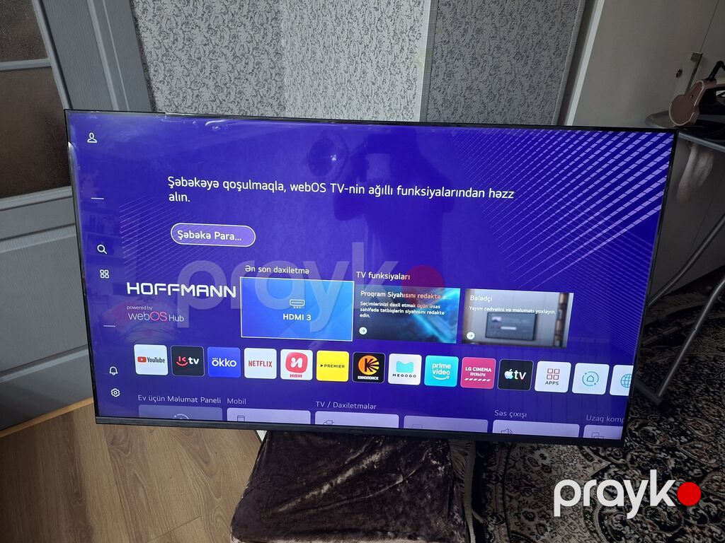Yeni Televizor Hoffmann LED ekran 65" UHD (3840x2160) — Televizorlar, Bakı (3)