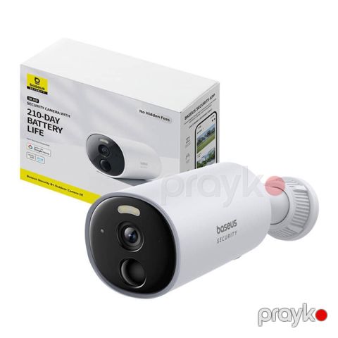 Baseus Security B1 Videomüşahidə Kamerası Outdoor Camera 2K Xarici Təhlükəsizlik Kamerası 145° Geniş Görünüş — Bakı