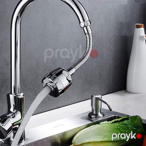2 Rejimli Universal Kran Filtrli 360 Fırlanan Duş Başlığı Effektiv Suya Qənaət Edən Filtr Kranı — Bakı
