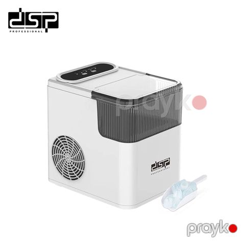 DSP Buz Hazırlayıcısı 165 Vatt Gün Ərzinde 12 kq istehsal edə bilən 1.4 litrlik çən KD8001 İce Maker 500g Buz Maşını — Bakı