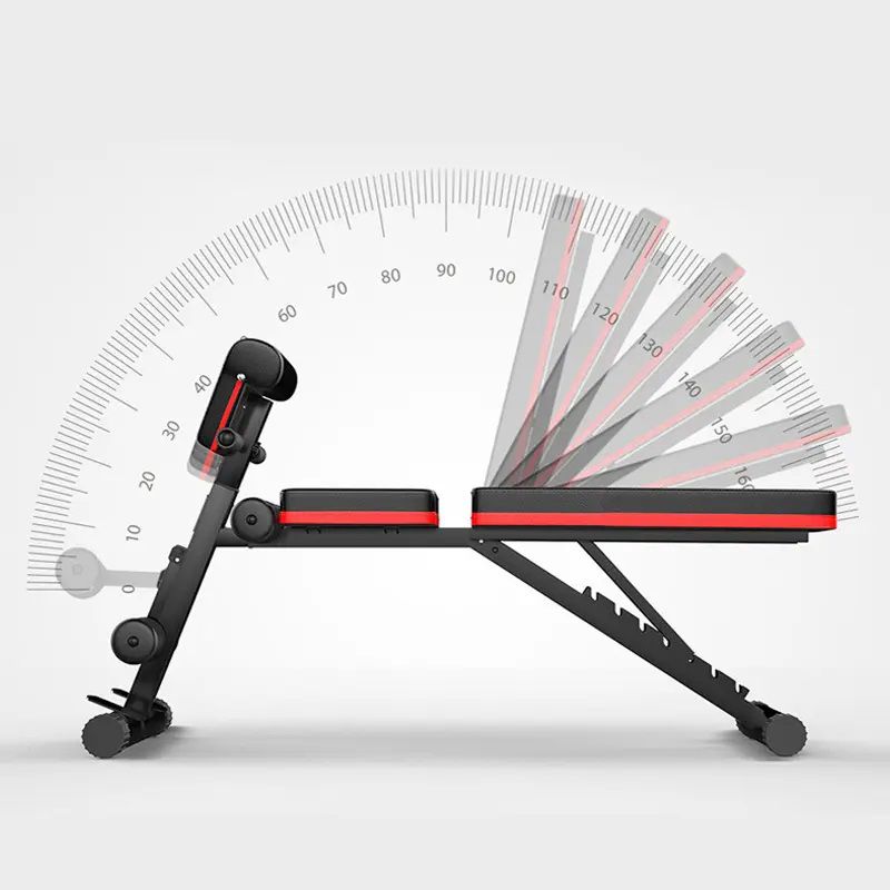 Ev İdman Zalı Məşqi Üçün Uyğun Qatlana Bilən Fitness Aləti Çoxməqsədli Tənzimlənən Fitness Dumbbell Dəzgahı Press Stolu — Fitness və simulyatorlar, Bakı (2)