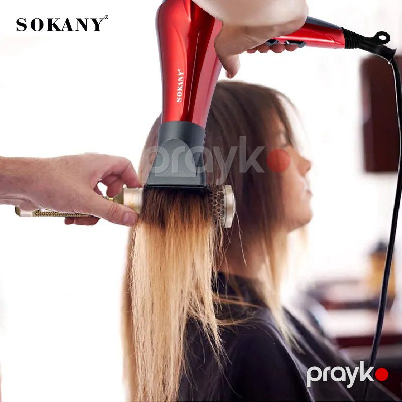 Yeni Sk-2211 Yüksək Keyfiyyətli Sokany Saç Qurutma Feni 2400W Güsə Mexsus Professional 3 Sürət Ayarlı Hava Feni — Fən, Bakı (2)