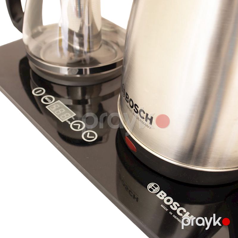 Bosch BH-1311 Çoxfunksiyalı Elektrikli Çaydan Çaynik Dəsti Paslanmayan Polad Çaydan Şüşə Çaynik 2000 W — Elektrik çaydanları və termoslar, Bakı (3)