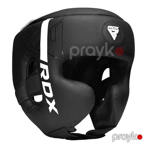 Baş Qoruyucu RDX Şlem F6 Kara Head Guard Black Boks MMA Baş Qoruyucu Kask Boks dəbilqəsi — Bakı