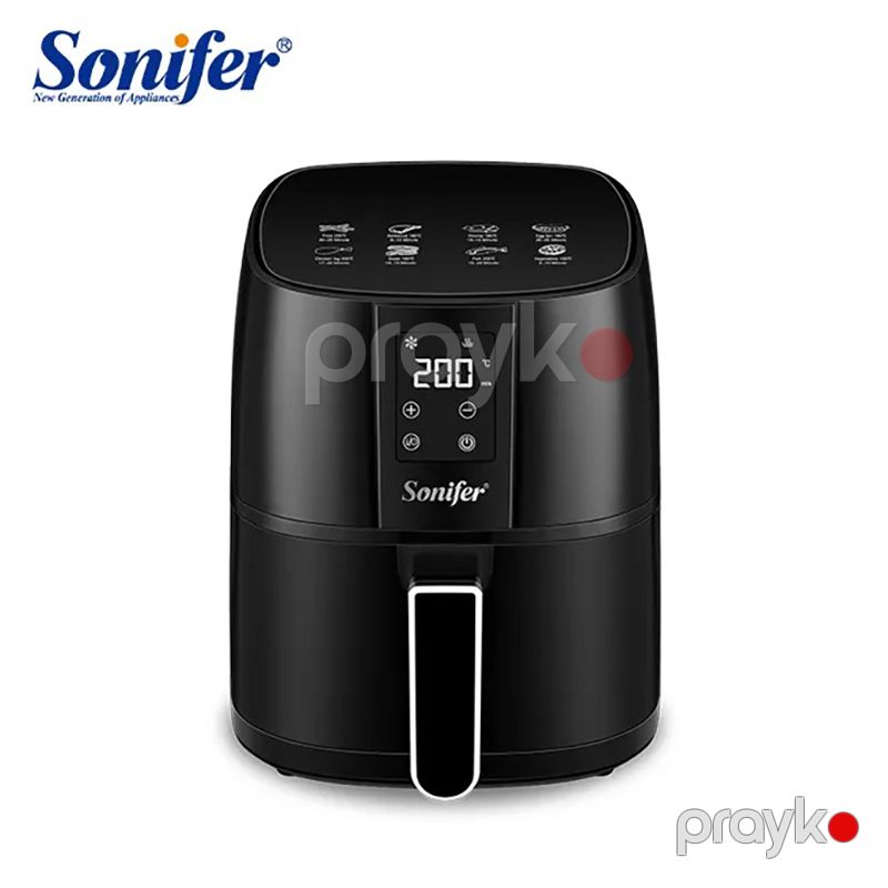 Elektrikli Sonifer LED Rəqəmsal Fritöz 1400W Gücə Məxsus 360° Tənzimlənən Temperatur 4.2L Yapışmayan Bişirmə Səthi — Digər mətbəx texnikası, Bakı (2)