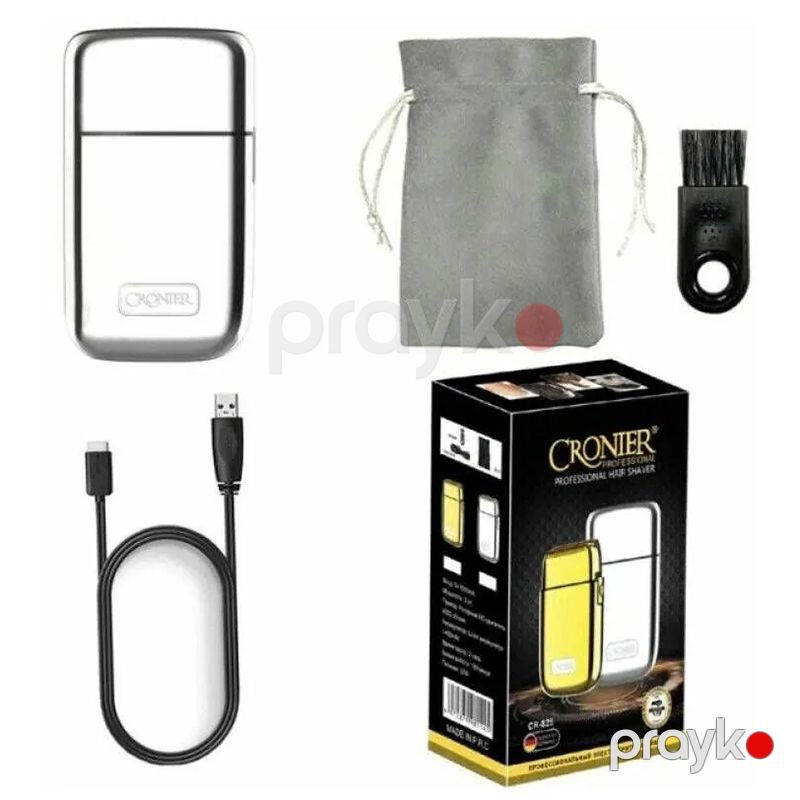 Cronıer CR-825 Professional Üzqirxan Maşın Kişilər Üçün Ultra Nazik Yüksək Güclü Saç Kəsən Maşın Saç Saqqal Kəsici — Usturalar, trimmerler və epilyatorlar, Bakı (3)