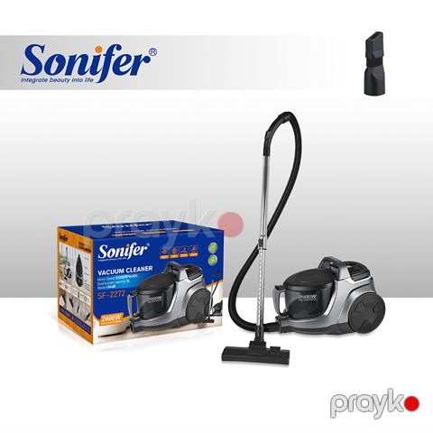 Sonifer SF-2272 Torbasız Tozsoran 2400W 24KPa Elektrikli süpürge Hepa filtre 3L Tozsoran — Bakı