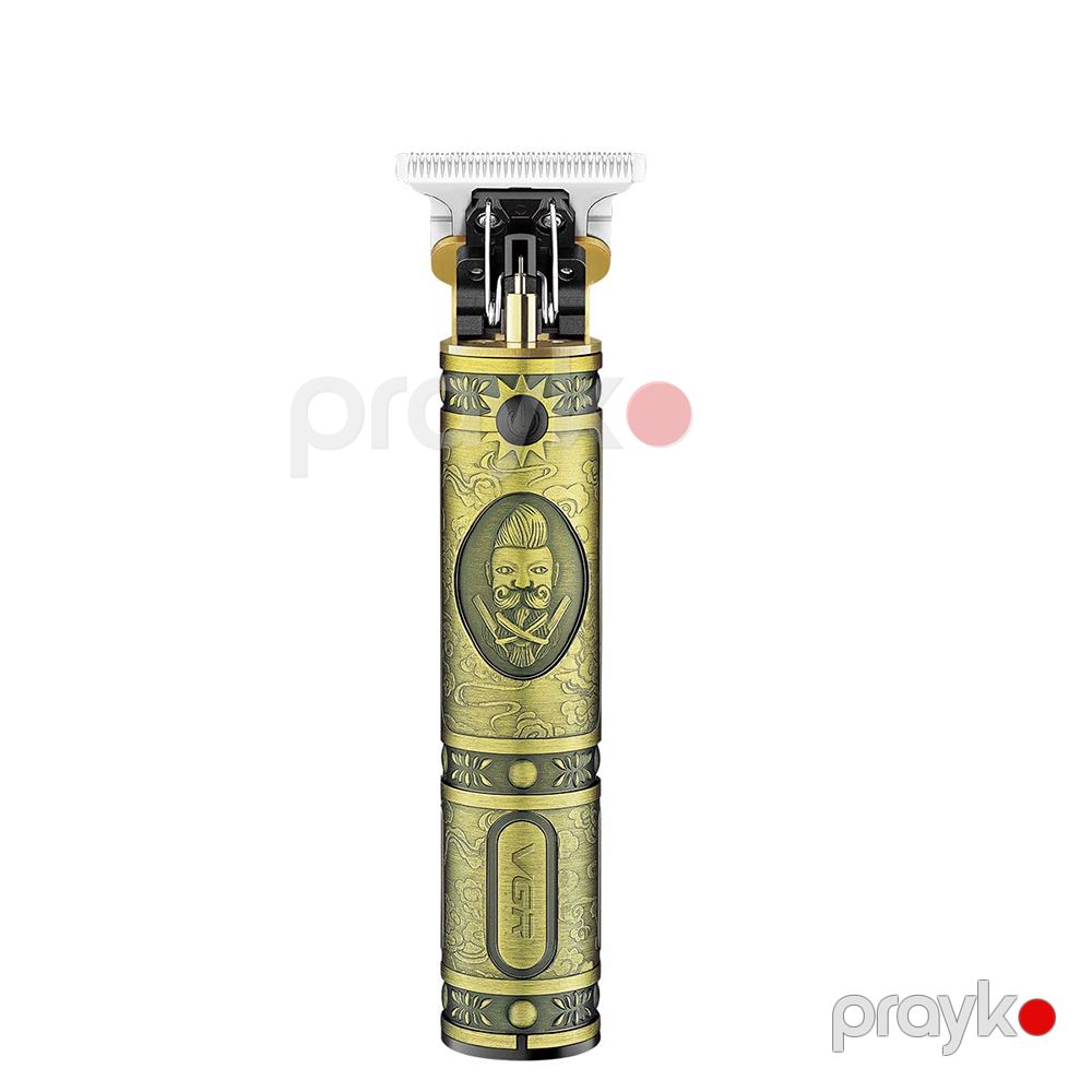 VGR V-085 Doldurulabilən Saç Kəsicisi, T-Bıçaqlı Trimmer, 3 Darağı Və Fırçası olan Simsiz Saç Qırxan Maşını — Usturalar, trimmerler və epilyatorlar, Bakı (6)