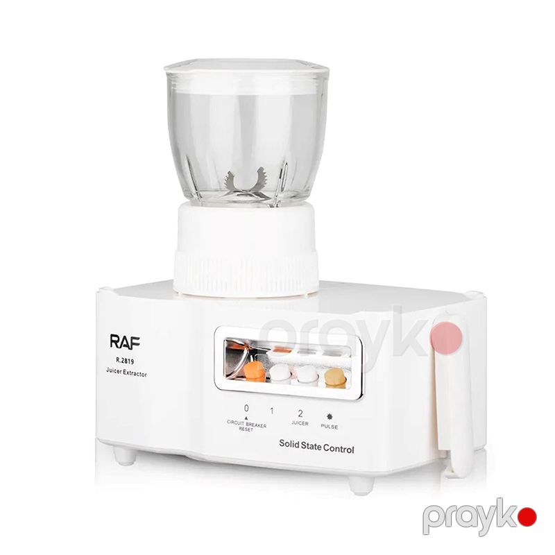 4-IN-1 Şirəçəkən RAF 1.25L R.2819W - 220V Mətbəx Kombaynı RAF R.2819 Şirəçəkən RAF R.32819W R.2819 700W — Digər mətbəx texnikası, Bakı (4)