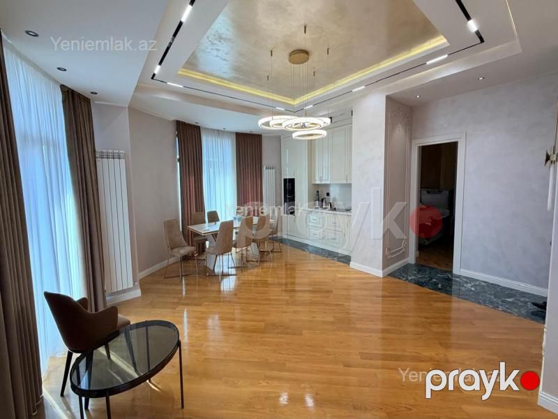 Kirayə 3 otaqlı Bina evi menzil (Yeni tikili), 130 m², Nəsimi rayonu — Mənzil, Bakı (4)