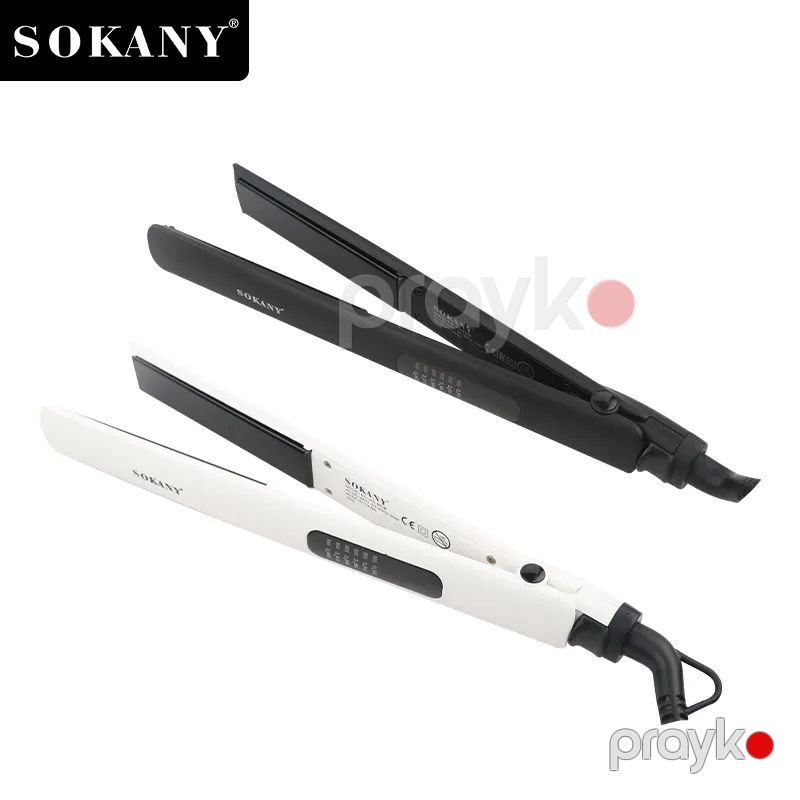 Sokany Professional LED Saç Düzləşdirici Fen 155-230 Ayarlana Bilən Seramik Panel Salon Üçün Uyğun Düzləşdirici Fen — Fən, Bakı (2)